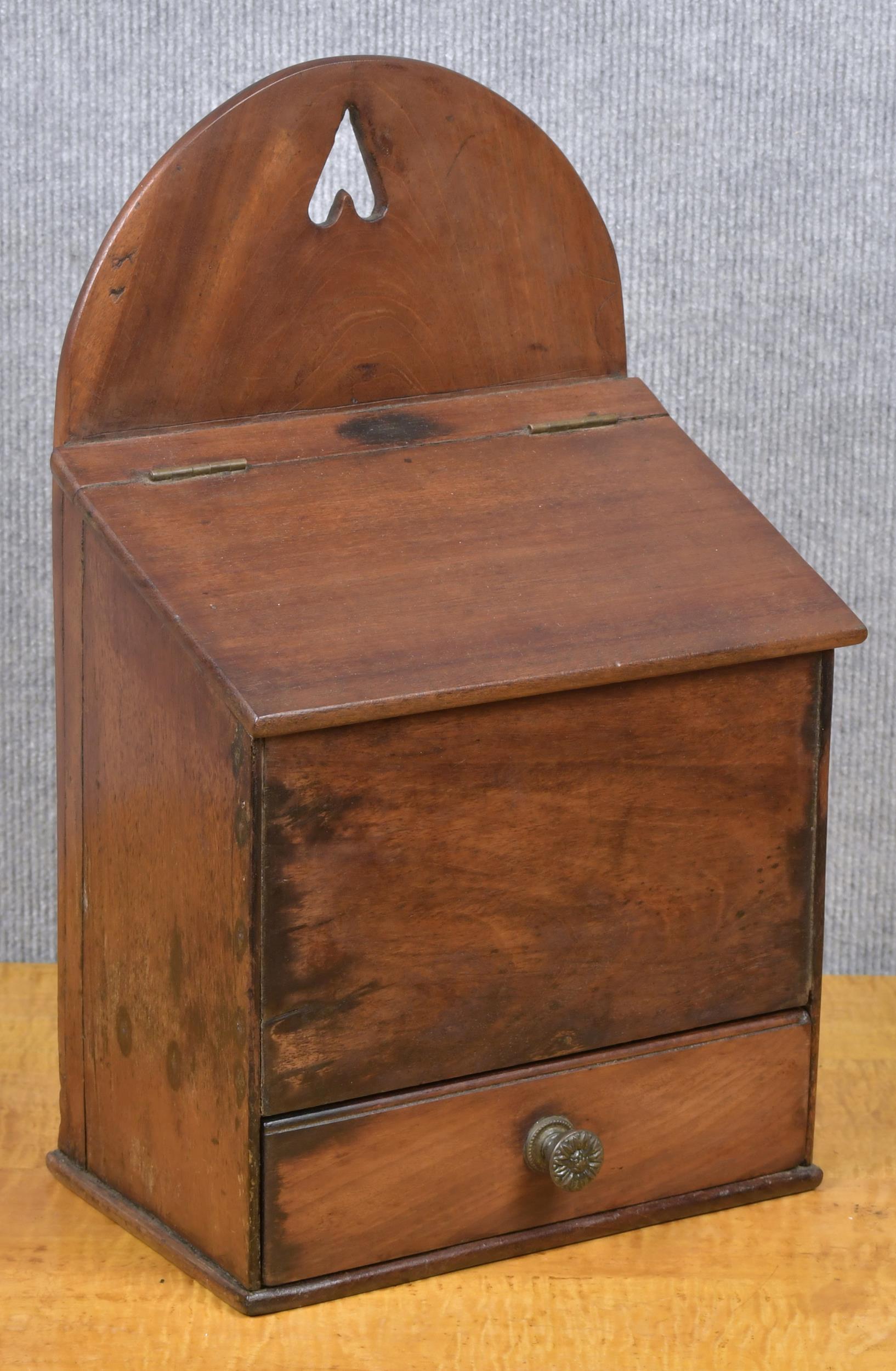19TH C. AMERICAN WALNUT HANGING