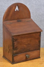 19TH C. AMERICAN WALNUT HANGIN