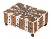 19TH C. ANGLO-INDIAN INLAID BO