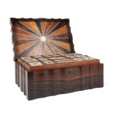 19TH C. ANGLO-INDIAN MACASSAR