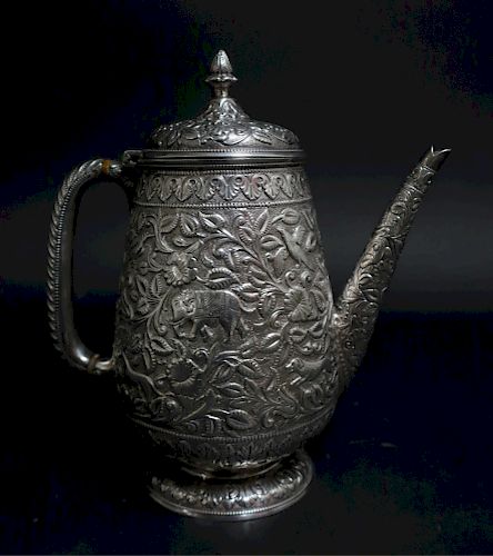 19TH C. ANGLO-INDIAN REPOUSSED
