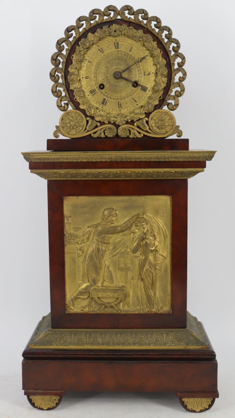19TH C. ANTIQUE BRONZE MOUNTED