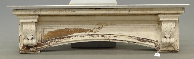 19th c. architectural mantle top