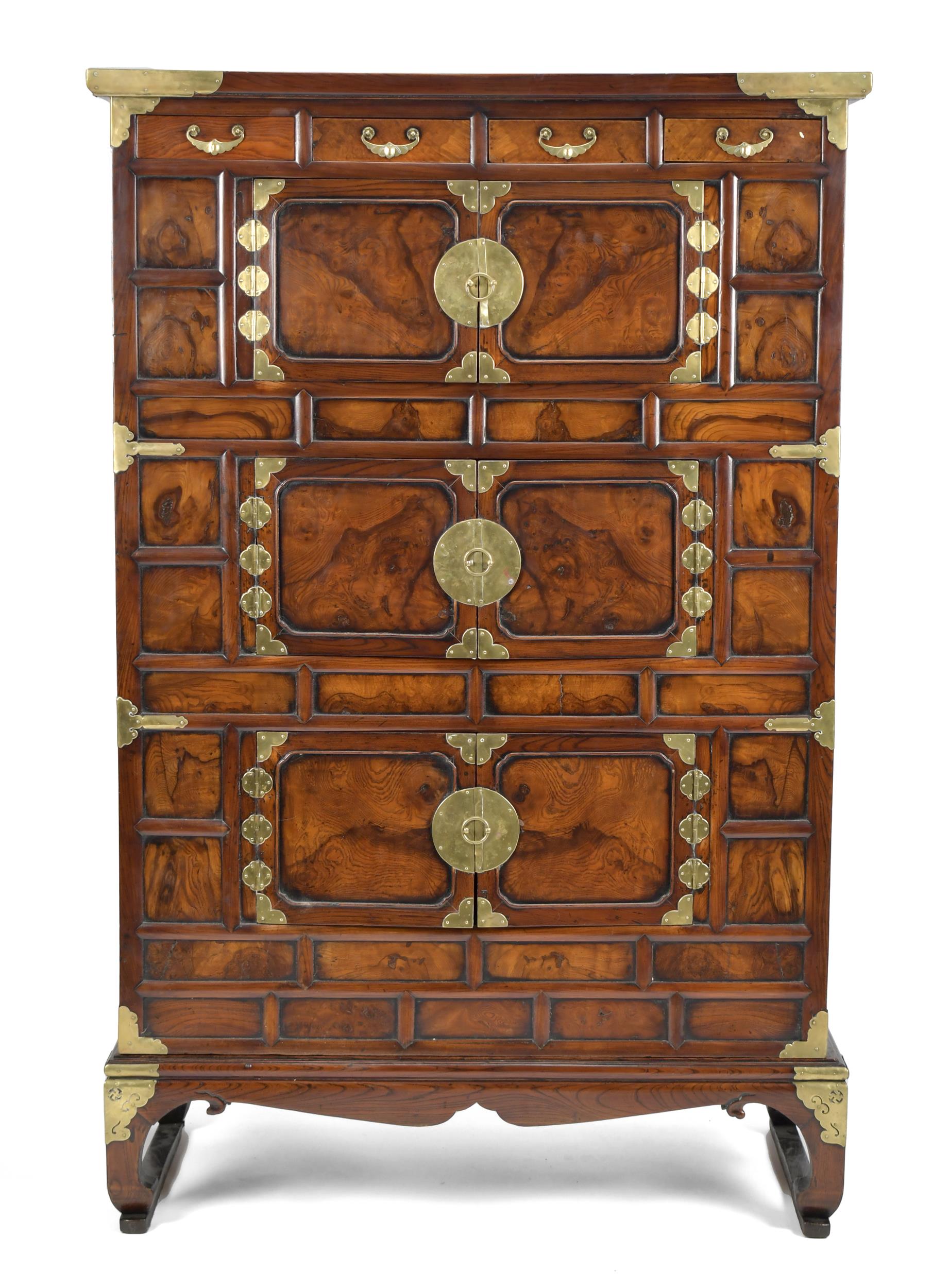 19TH C. ASIAN (KOREAN) TANSU