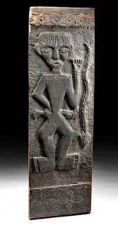 19TH C. ASIAN PAIWAN HOUSE PAN