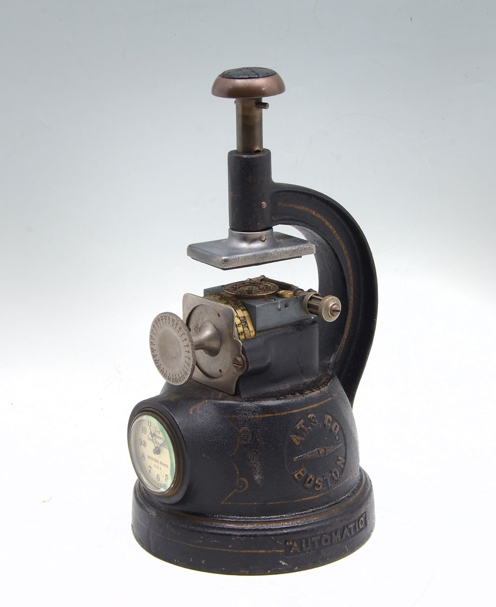 19TH C. AUTOMATIC TIME STAMP CO.