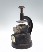 19TH C. AUTOMATIC TIME STAMP C