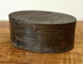19TH C. BALEEN FINGER BOX. An