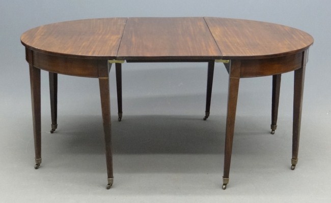 19th c. banquet table. Consists