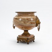 19TH C. BAROQUE-STYLE BRONZE M