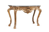 19TH C. BAROQUE STYLE GILTWOOD