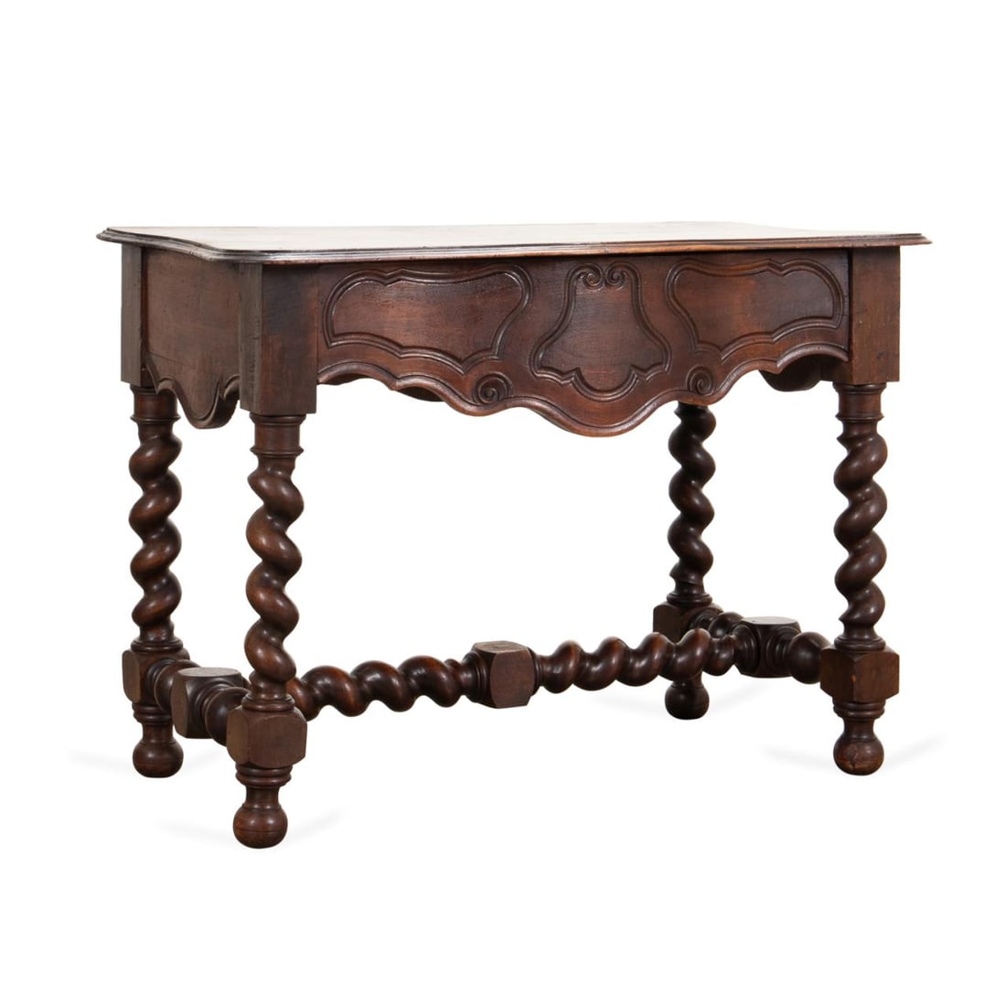 19TH C. BAROQUE STYLE WALNUT
