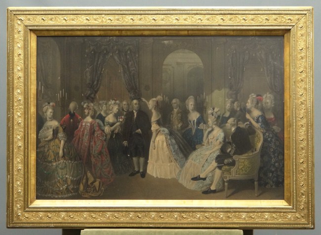 19th c. Ben Franklin print (hand
