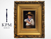 19TH C. BERLIN KPM PORCELAIN P