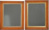 19TH C BIRDSEYE MAPLE FRAMED B