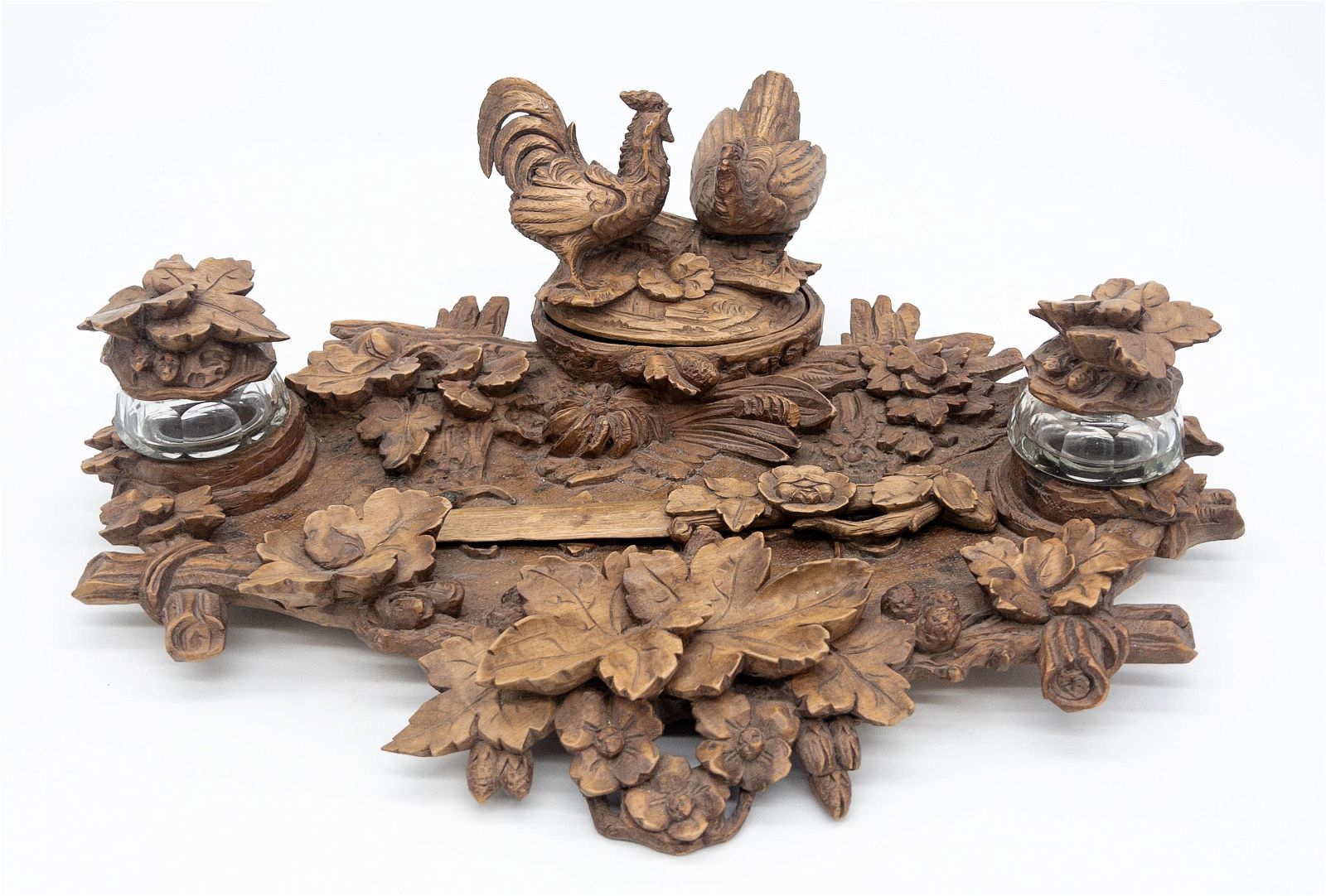 19TH C. BLACK FOREST FINELY