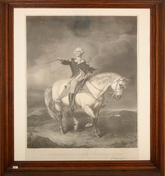 19th C. Black ink engraving