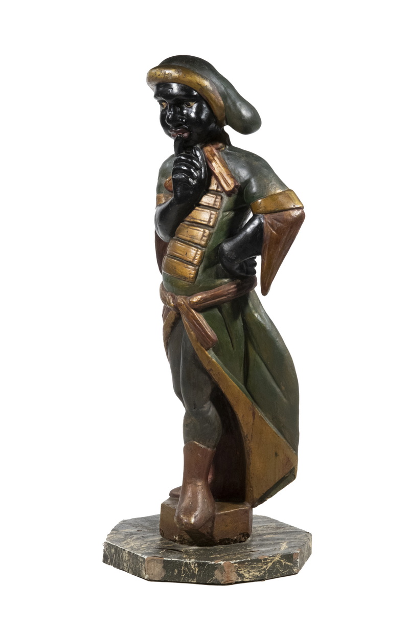 19TH C. BLACKAMOOR FIGURE