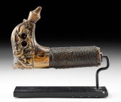19TH C. BORNEO DAYAK DEER ANTL