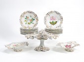 19TH C. BOTANICAL PARTIAL DESS