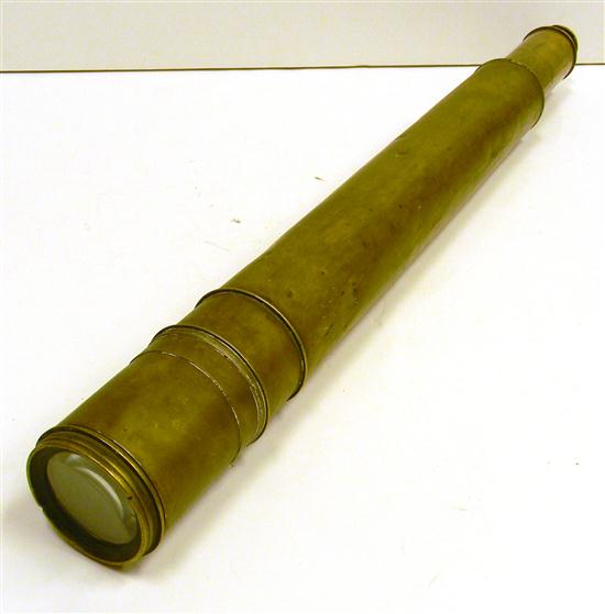 19th C. Brass telescope ''J.J.