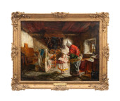 19TH C. BRITISH INTERIOR GENRE