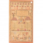 19TH C. BRITISH NEEDLEWORK SAM