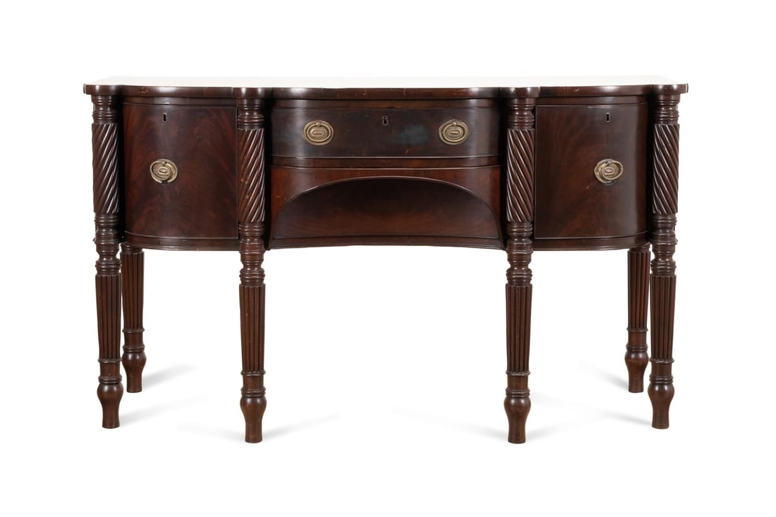 19TH C. BRITISH REGENCY MAHOGANY