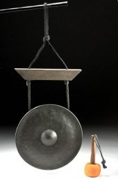 19TH C. BURMESE BRONZE MEDITAT