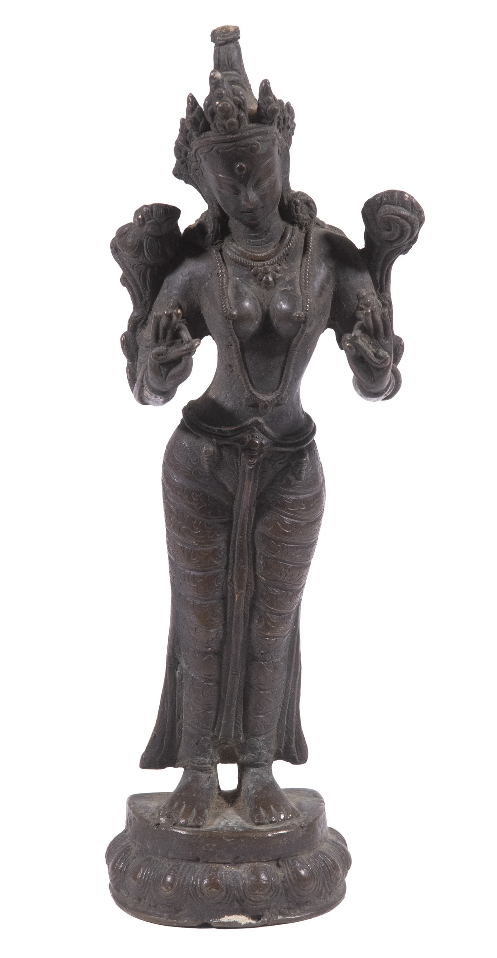 19TH C. BURMESE BUDDHIST BRONZE