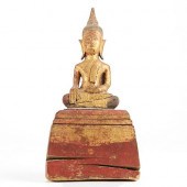 19TH C. BURMESE THAI SHAN CARV