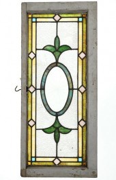 19TH C. BUTTE, MONTANA STAINED