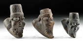 19TH C. CAMEROON POTTERY PIPE