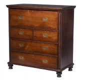 19TH C. CAMPHORWOOD CAMPAIGN D
