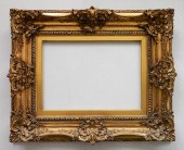 19TH C. CARVED AND GILDED FRAM
