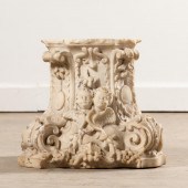 19TH C. CARVED BAROQUE-STYLE P