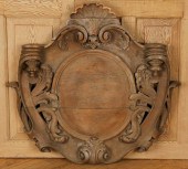 19TH C. CARVED WOOD ARCHITECTU