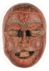 19TH C. CEREMONIAL MASK, RAJBA