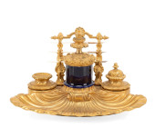 19TH C. CHARLES X GILT BRONZE