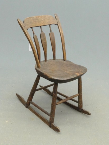 19th c. child' s arrowback