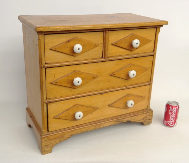 19th c. child's folk art chest