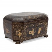 19TH C. CHINA TRADE BLACK AND