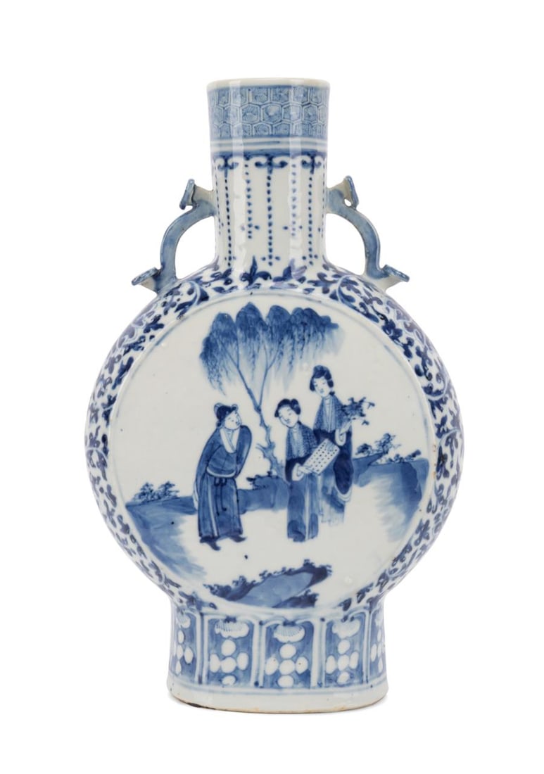 *19TH C. CHINESE BLUE & WHITE