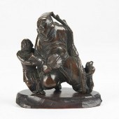 19TH C. CHINESE BRONZE WATER D