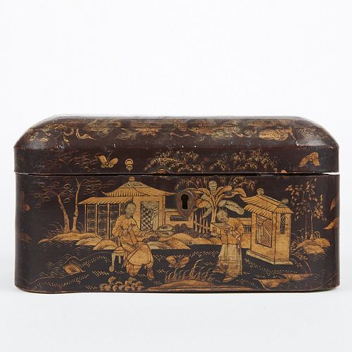 19TH C. CHINESE EXPORT LACQUERED
