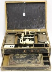 19TH C CHINESE EXPORT LACQUERW