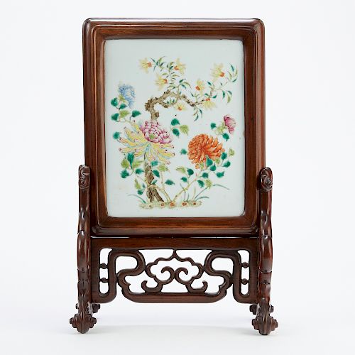 19TH C. CHINESE FAMILLE ROSE