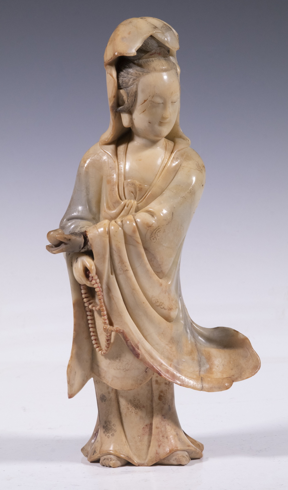 19TH C CHINESE QING CARVED