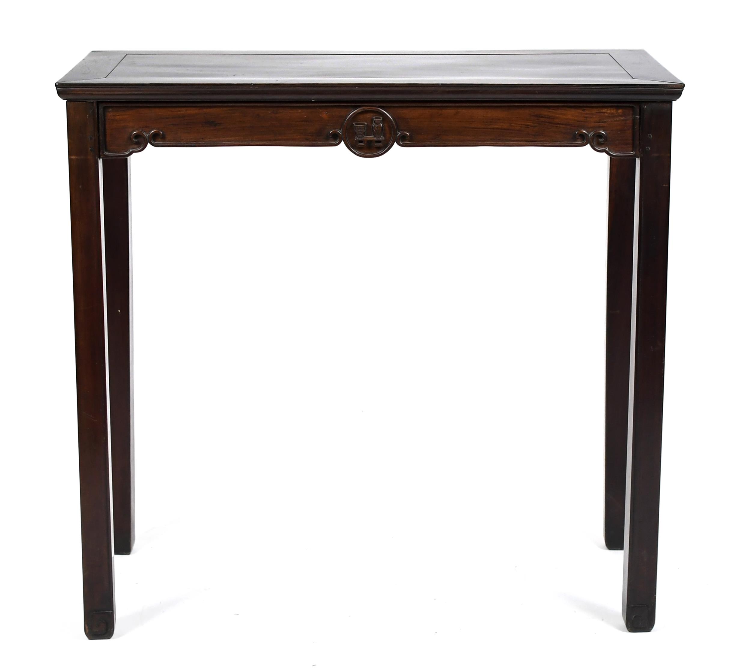 19TH C. CHINESE ROSEWOOD ALTAR