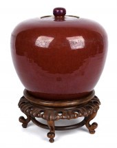 19TH C. CHINESE SANG DE BOUEF